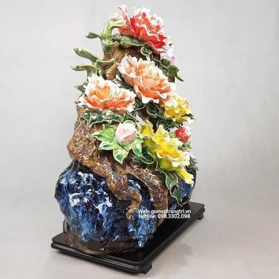 TƯỢNG SỨ MẪU ĐƠN - KHAI HOA PHÚ QUÝ